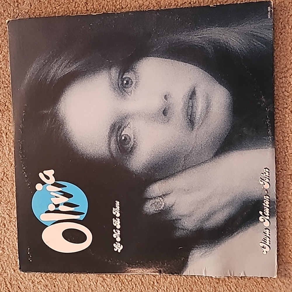Olivia Newton-John Vinyl Record with Original Sleeve